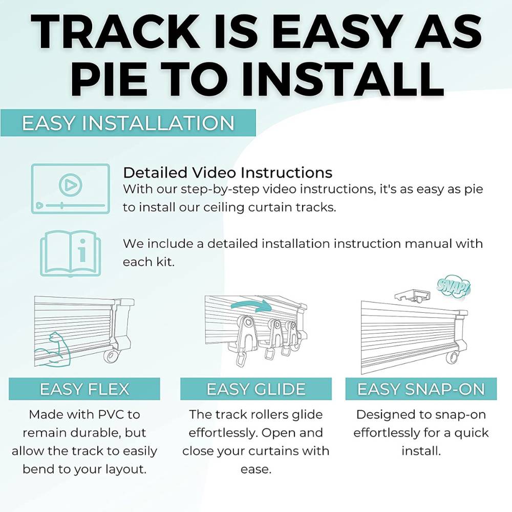 Curved Curtain Track